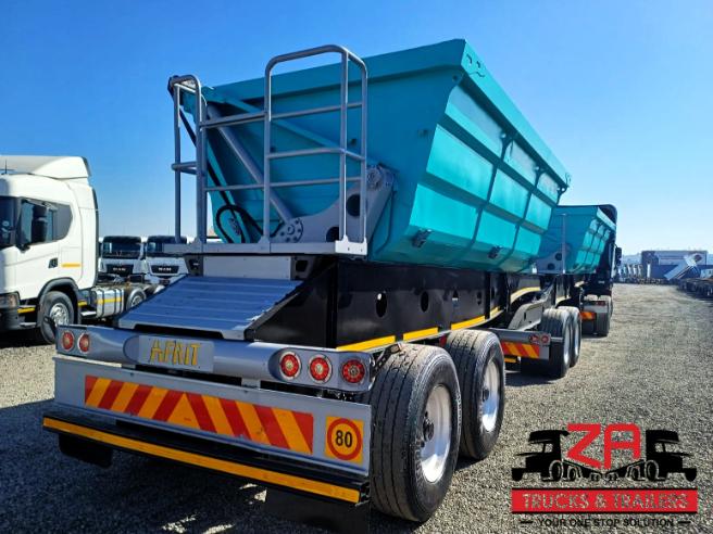 2021 AFRIT 25 CUBE SIDE TIPPER TRAILER #53107
